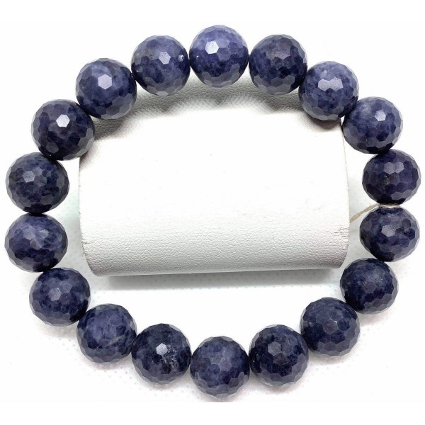 Blue Sapphire Premium Raw Gemstone Bracelet